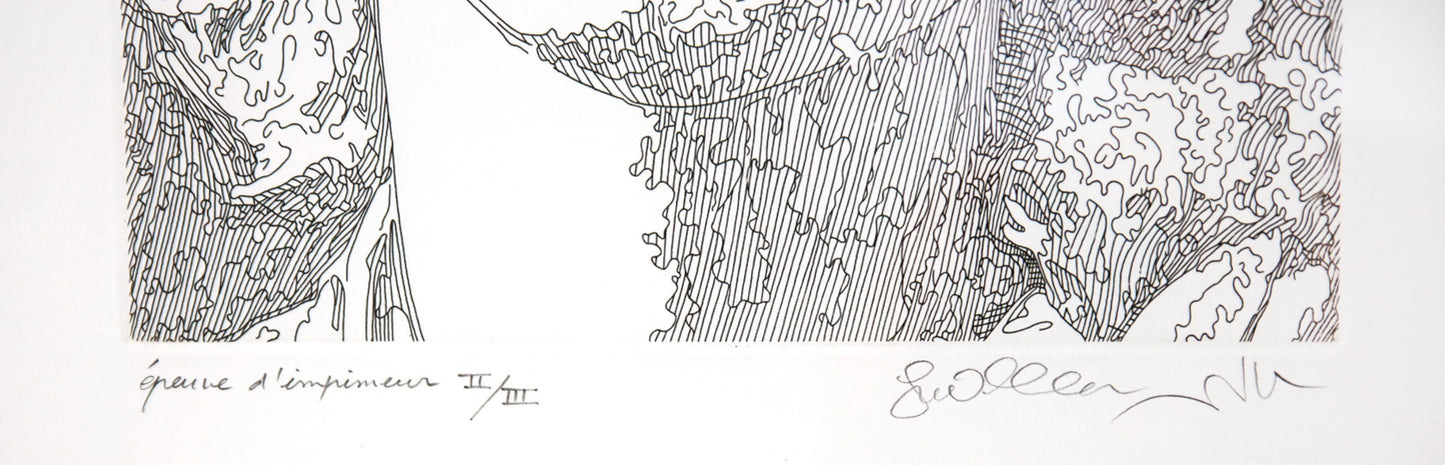 Guillaume Azoulay- Original Etching