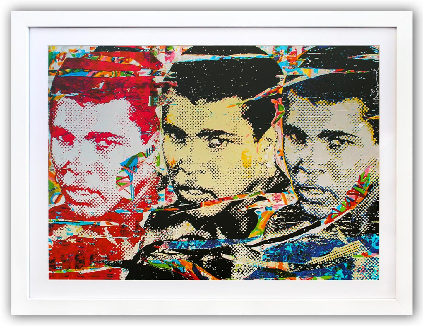 Mr. Brainwash- Offset Lithograph "Ali (The Champ)"