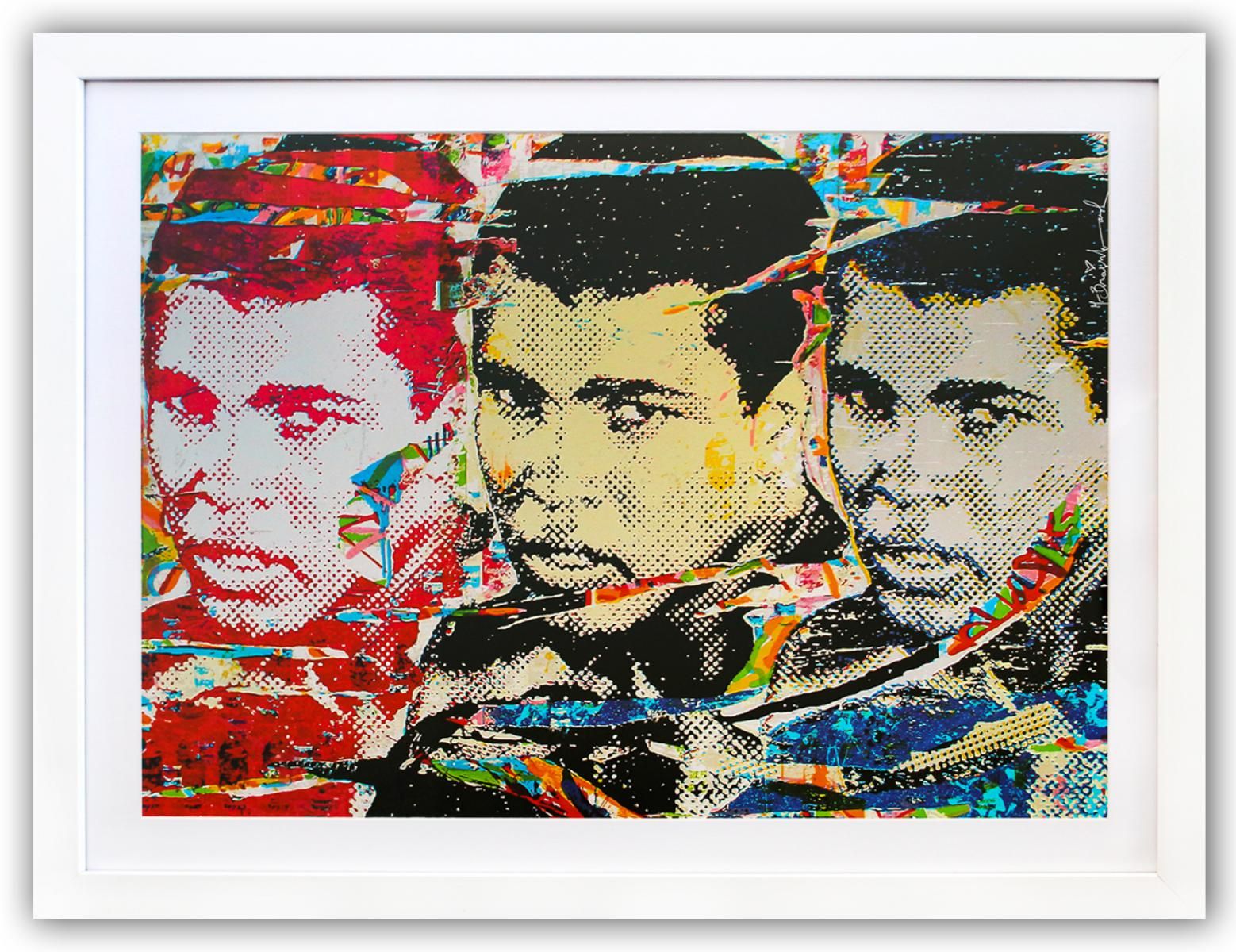 Mr. Brainwash- Offset Lithograph "Ali (The Champ)"