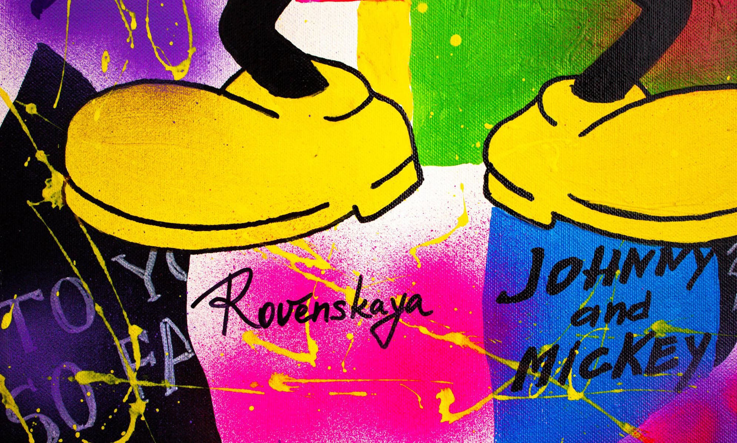 Nastya Rovenskaya- Original Oil on Canvas "Johnny"