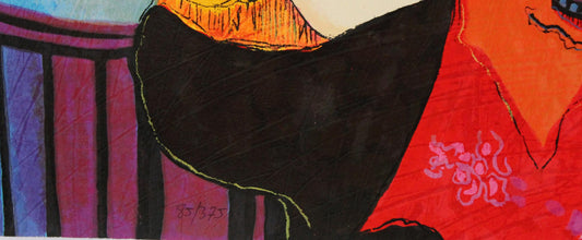 Patricia Govezensky- Original Serigraph on Paper "Esco Bar"
