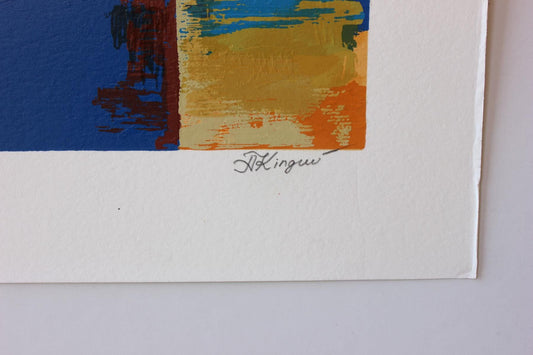 Igor Kovalev- Original Serigraph on Paper "Symphony II"