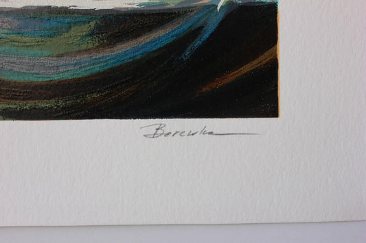 Alexander Borewko- Original Serigraph on Paper "Sweet Morning"