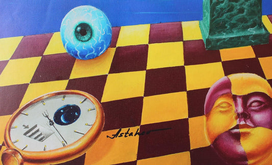 Alexander Astahov- Original Giclee on Canvas "New York View"