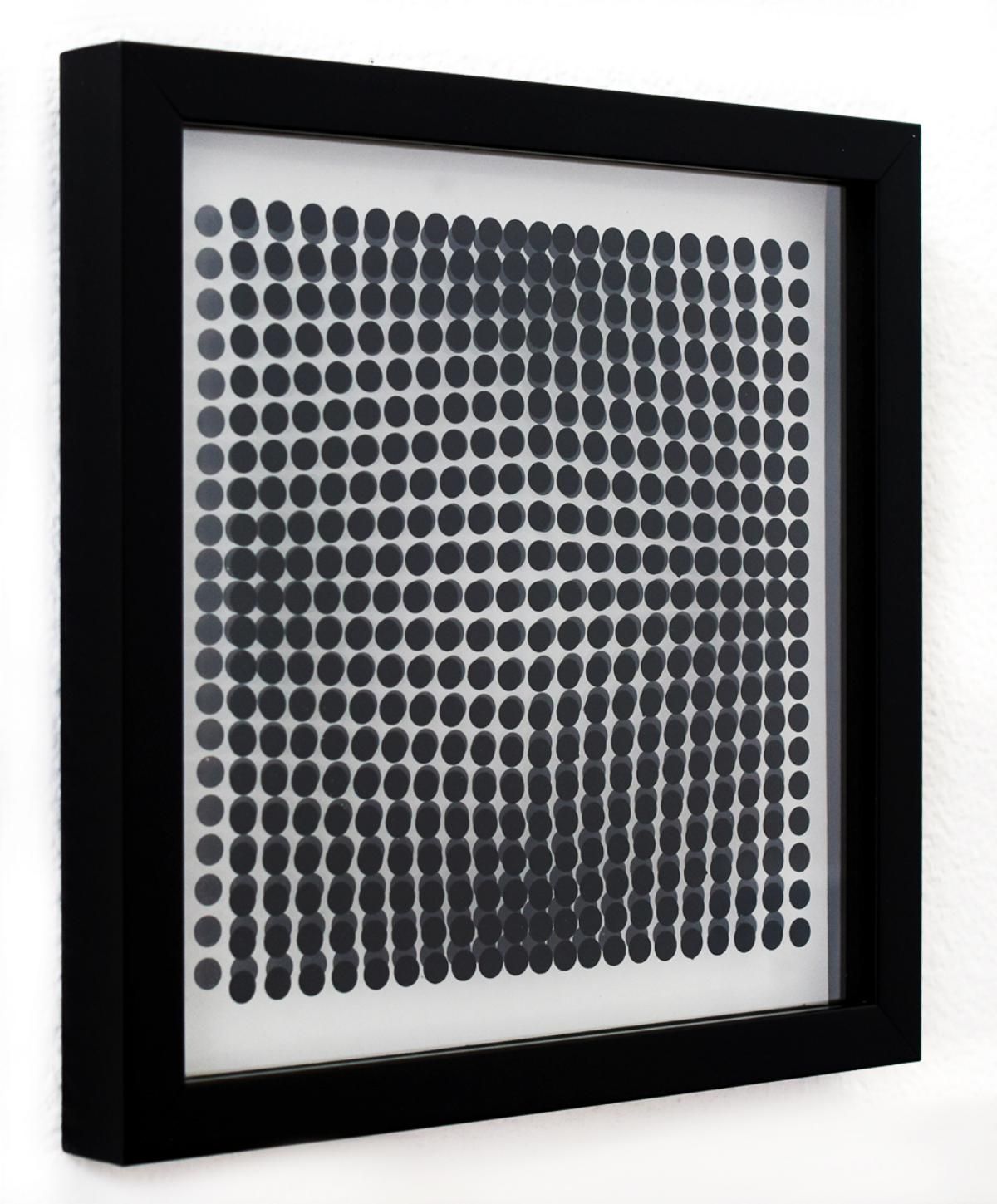 Victor Vasarely- 3D Wall Sculpture/object "Cinetiques"