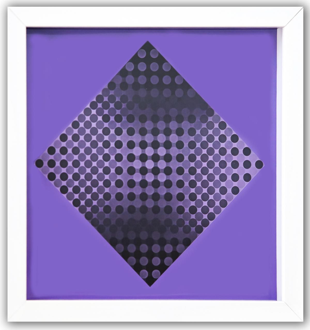 Victor Vasarely- Heliogravure Print "Untitled"