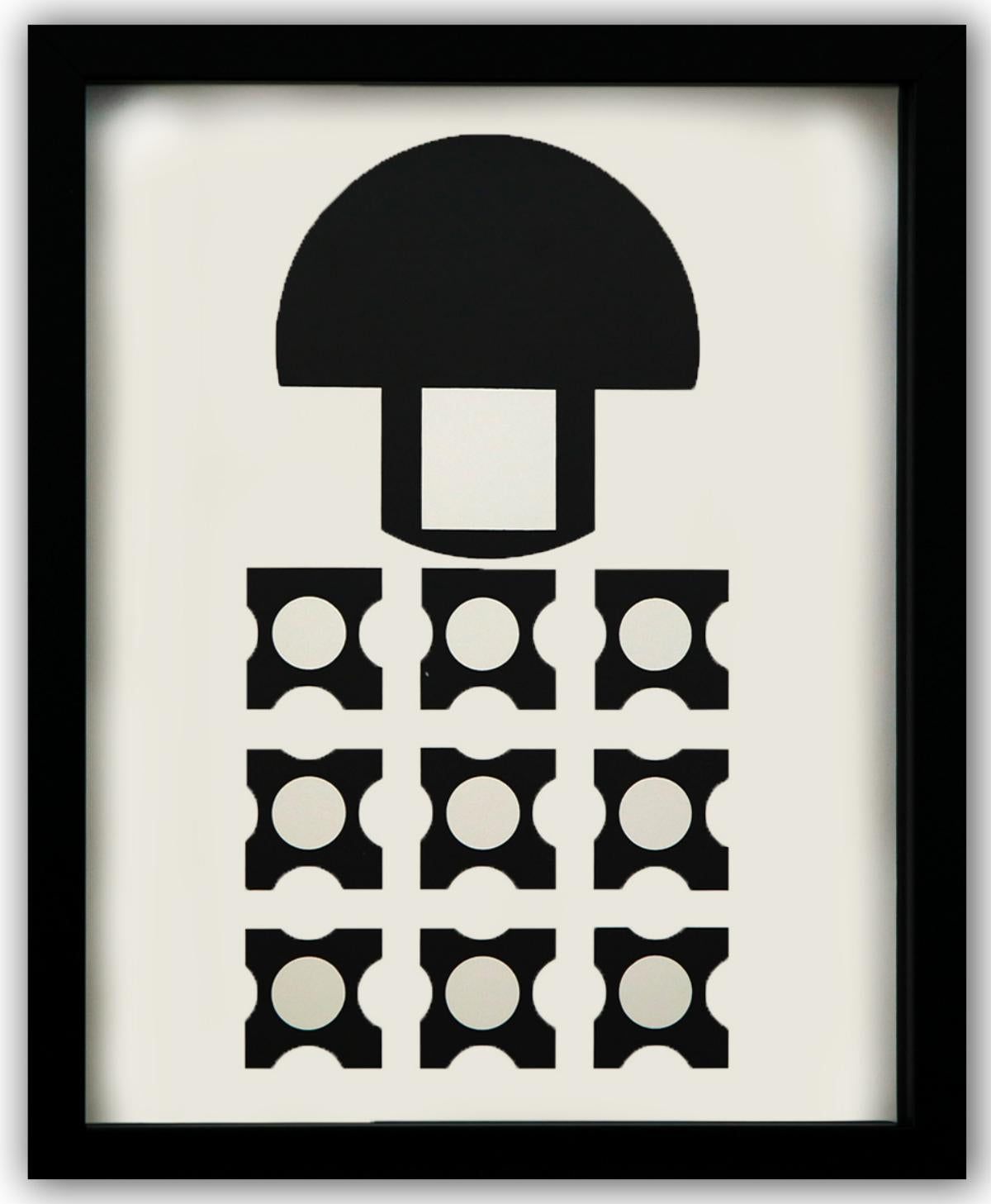 Victor Vasarely- Heliogravure Print "Untitled"