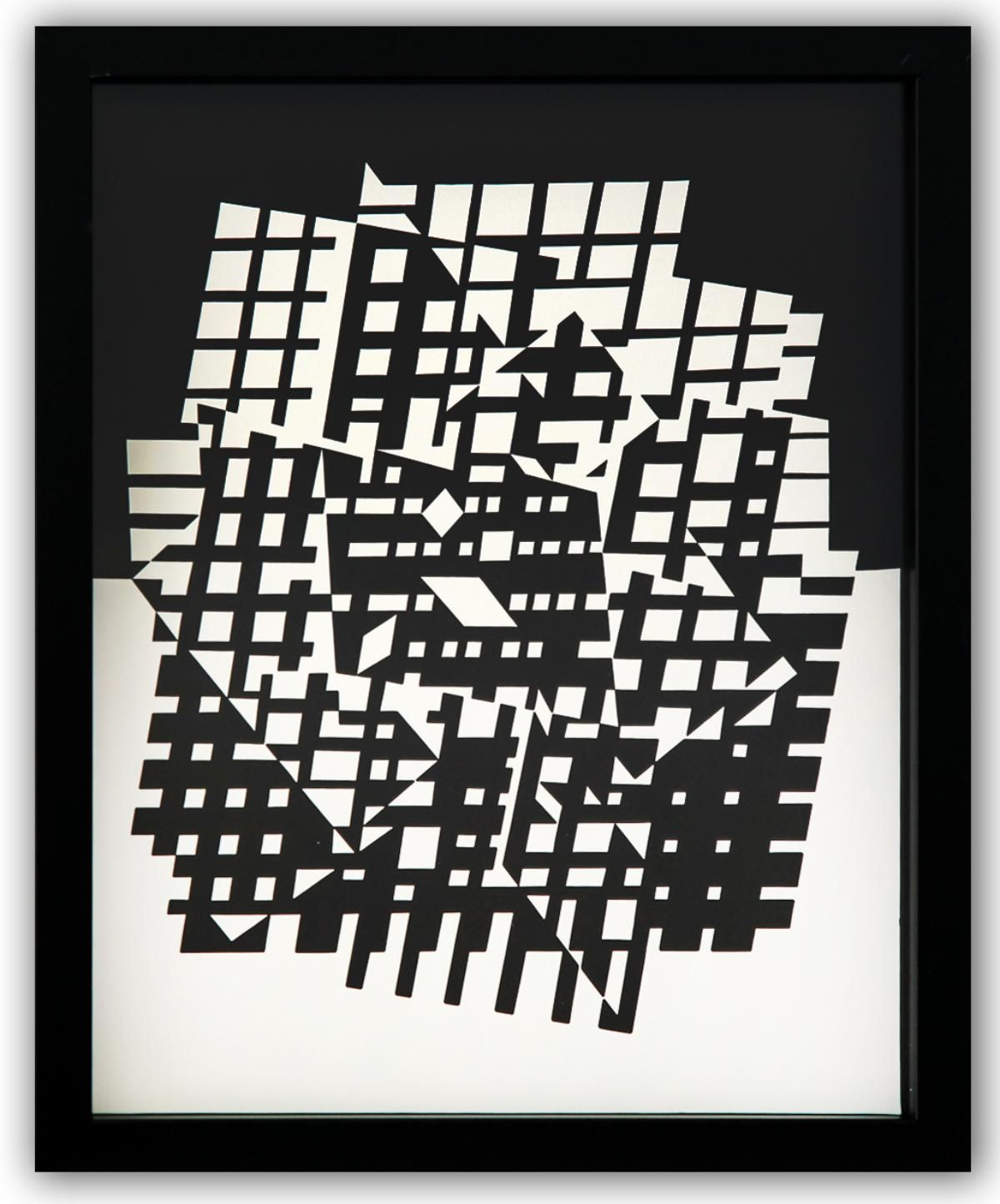 Victor Vasarely- Heliogravure Print "Untitled"