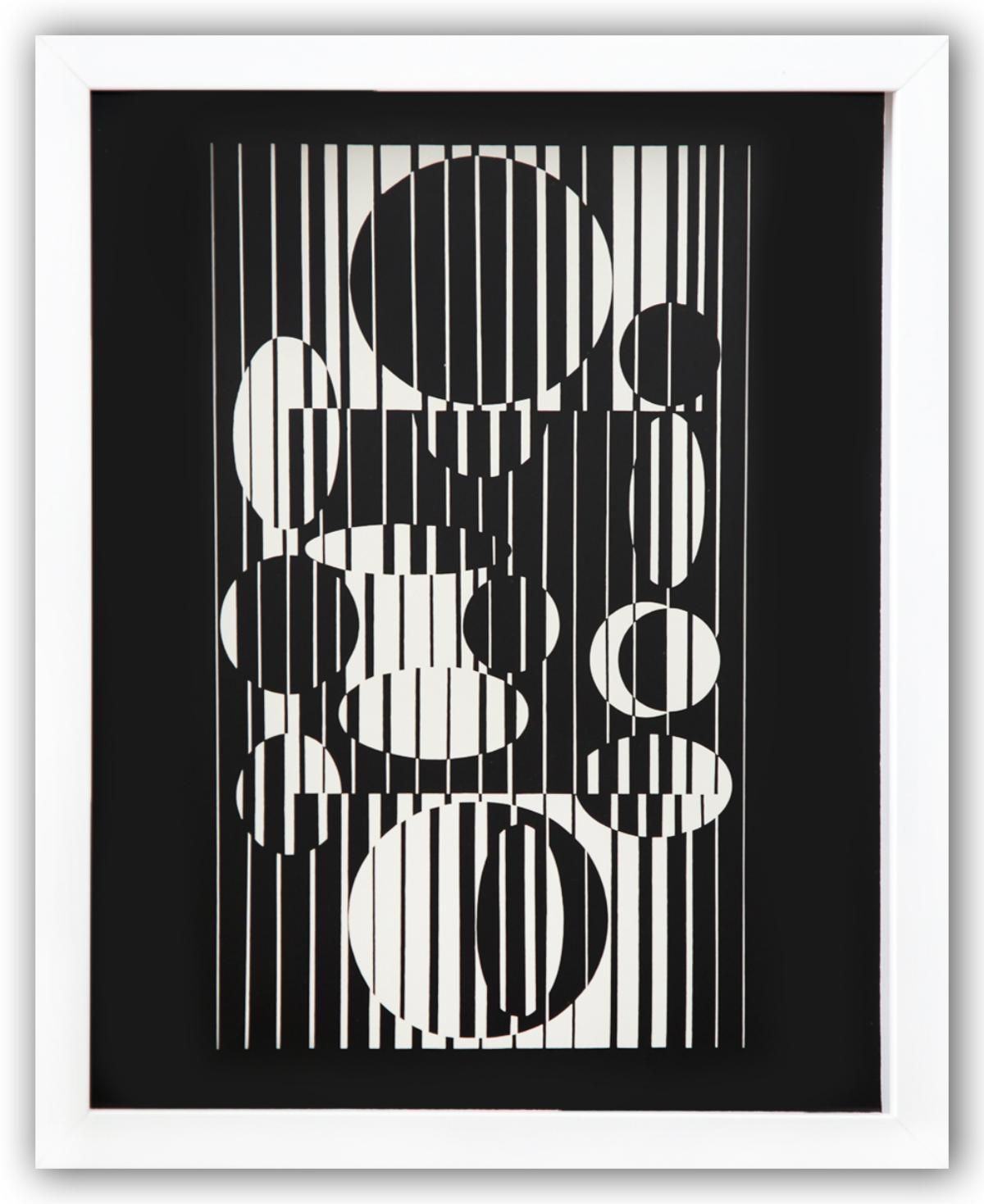 Victor Vasarely- Heliogravure Print "Untitled"