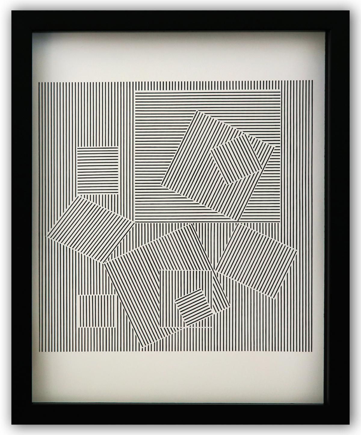 Victor Vasarely- Heliogravure Print "Untitled"