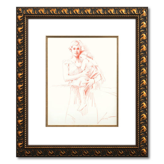 Pino (1939-2010)- Original Drawing on Paper "Untitled"