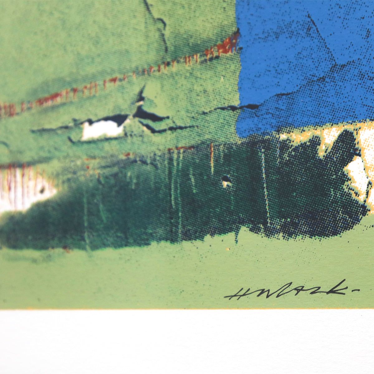 Hijack- Screenprint in colors "Reveal Your True Nature, 2024"