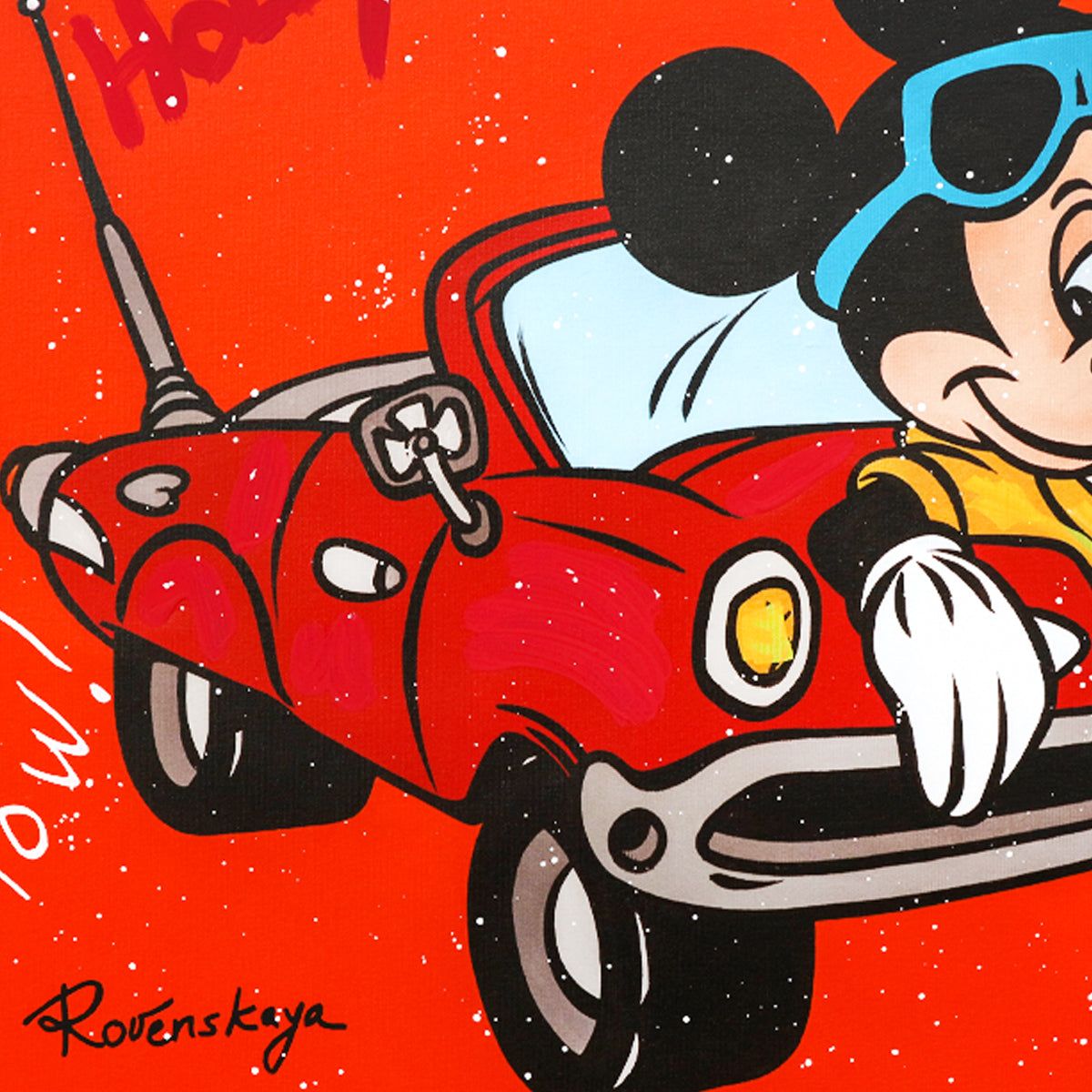 Nastya Rovenskaya- Mixed Media "New Classic"