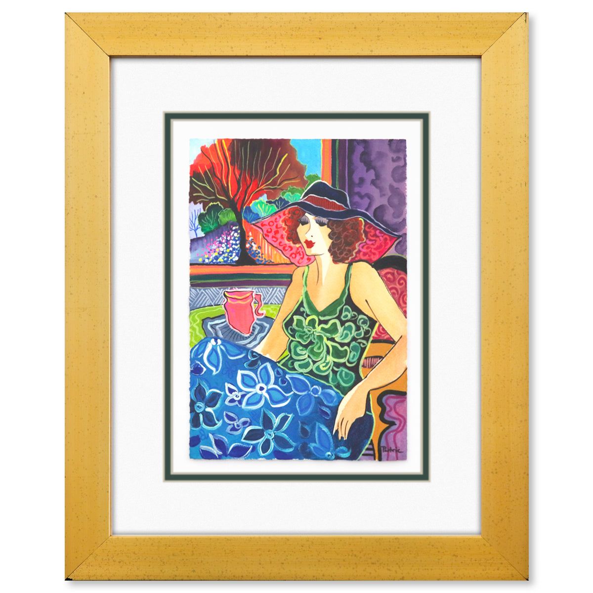 Patricia Govezensky- Original Watercolor "Laura"