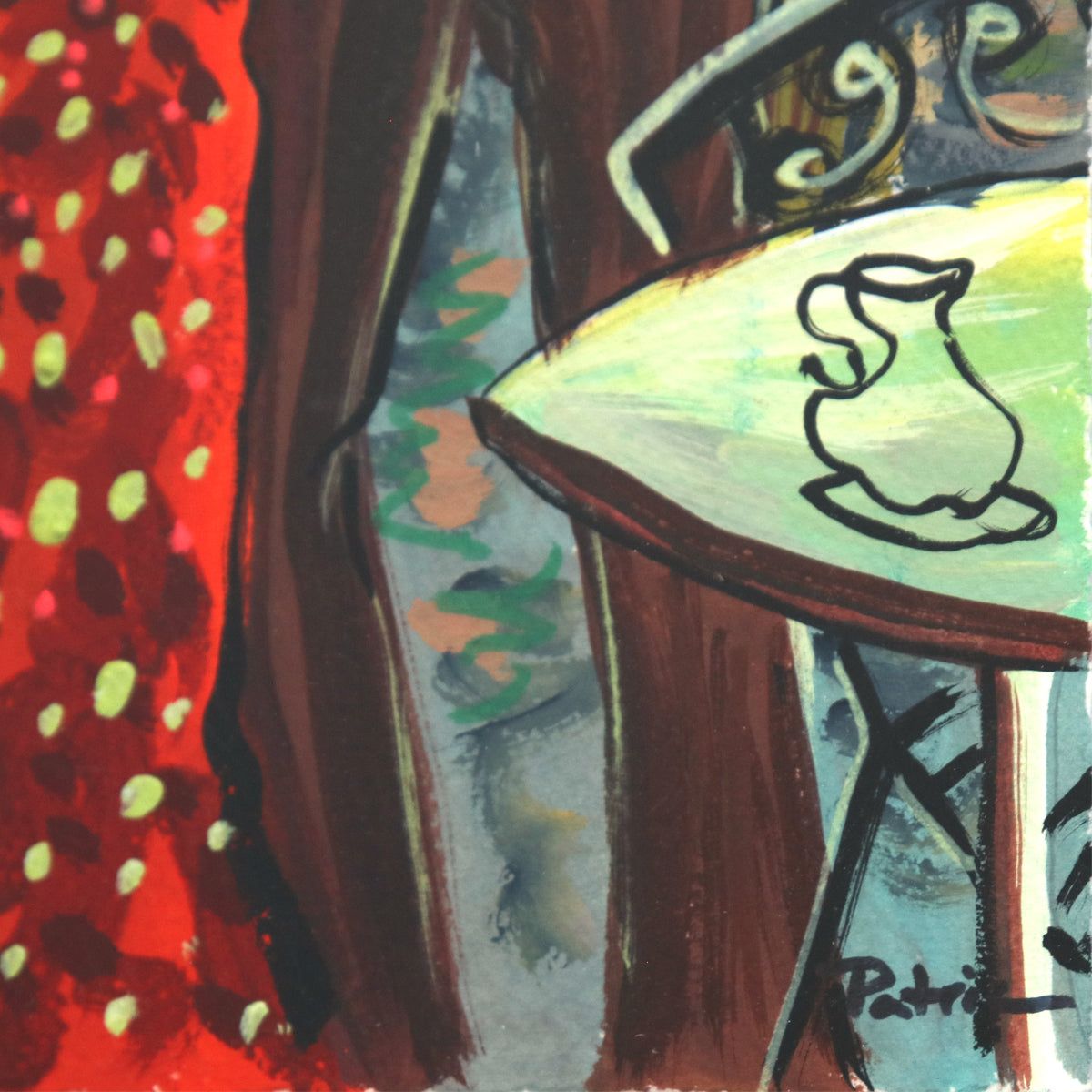 Patricia Govezensky- Original Watercolor "Maribel"