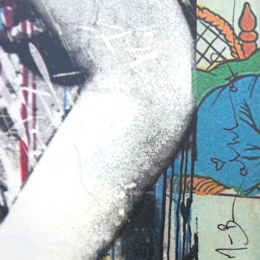 Mr. Brainwash- Original Mixed Media on Deckle Edge Paper "Marilyn For Ever"