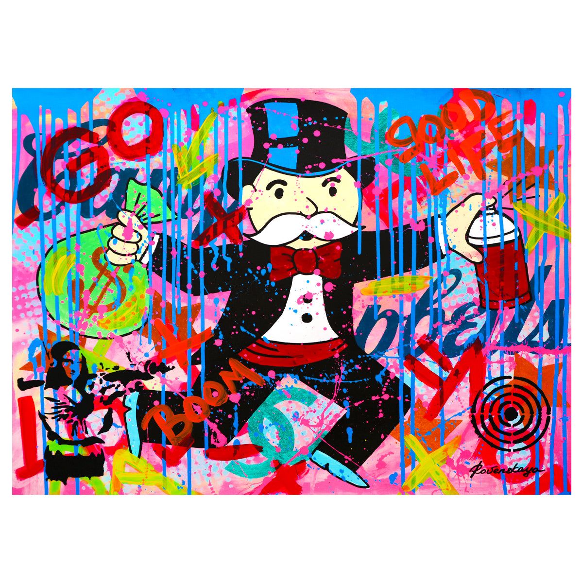 Nastya Rovenskaya- Mixed Media "Love Camp"