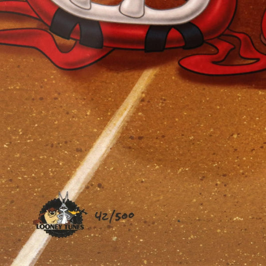 Warner Bros.- Giclee on Paper "At the Plate (Diamondbacks)"