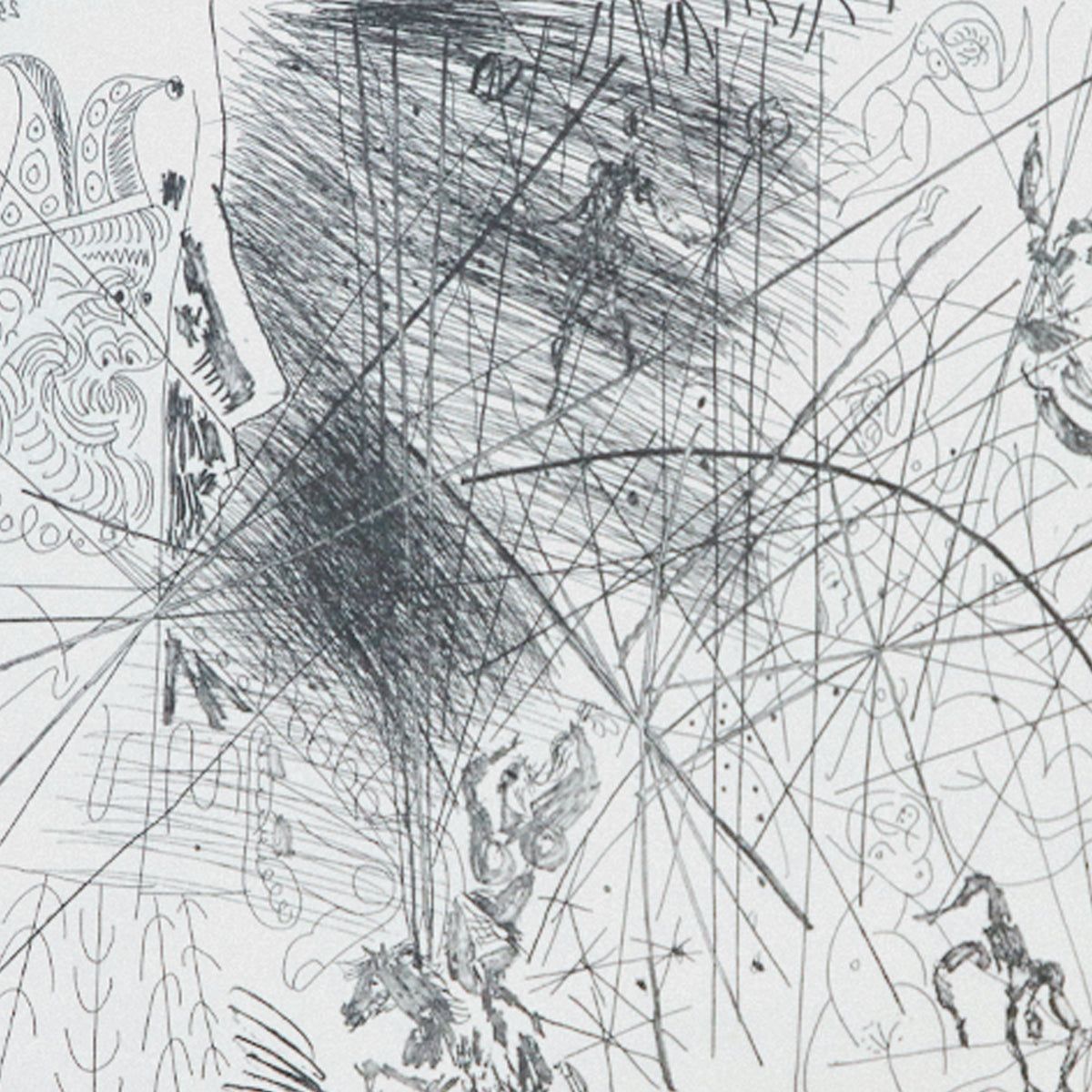 After Pablo Picasso- Offset Lithograph "From The 347 Series"