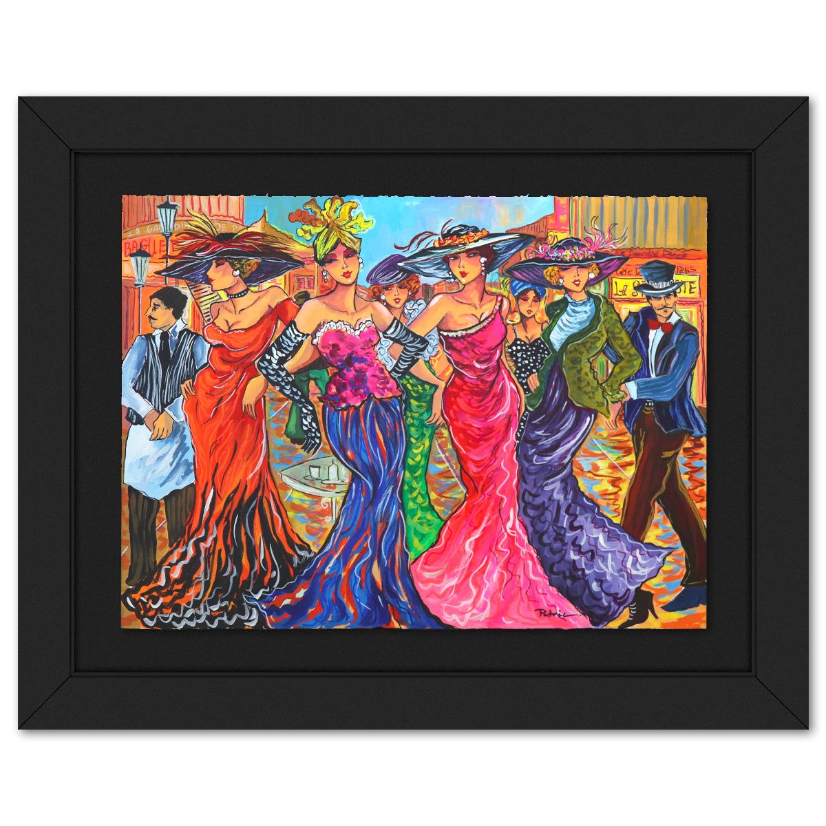 Patricia Govezensky- Original Watercolor on Paper "Harmonious Blend"
