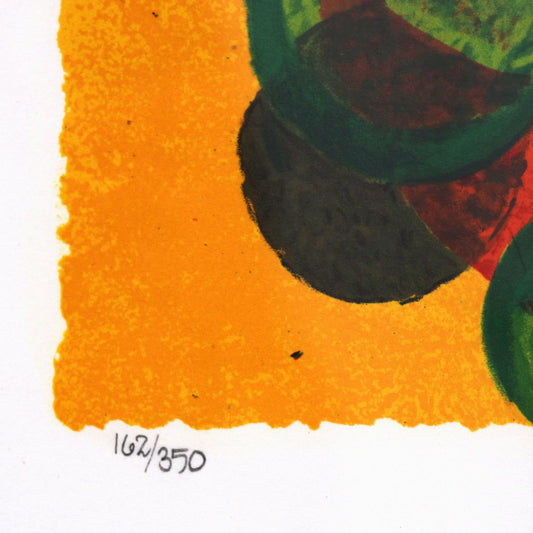 Tom Everhart- Hand Pulled Original Lithograph "Bird Of Paradise"