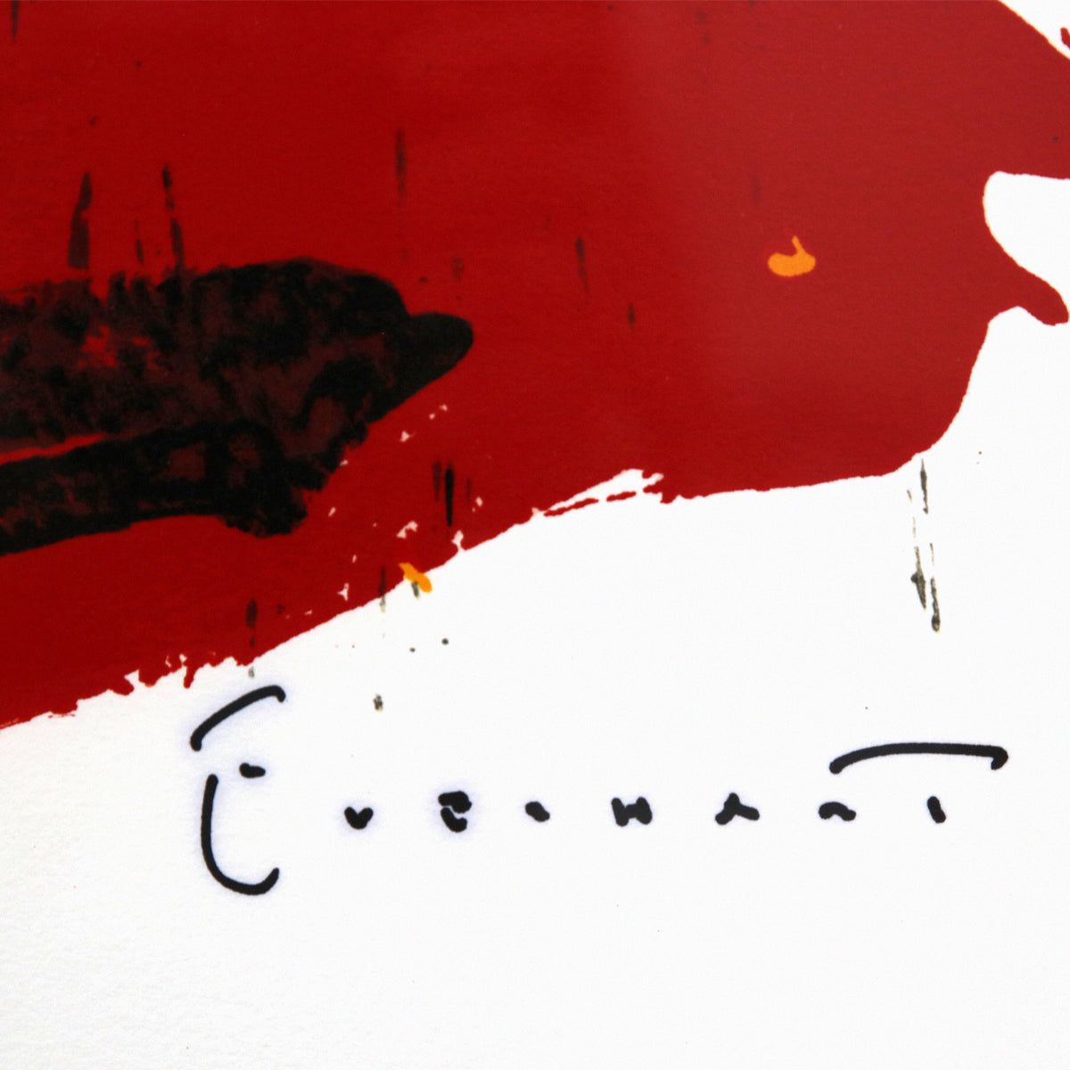 Tom Everhart- Hand Pulled Original Lithograph "Prada Puss"