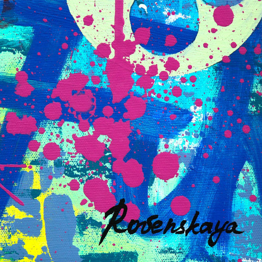 Nastya Rovenskaya- Original Oil on Canvas "Love Rebellion"