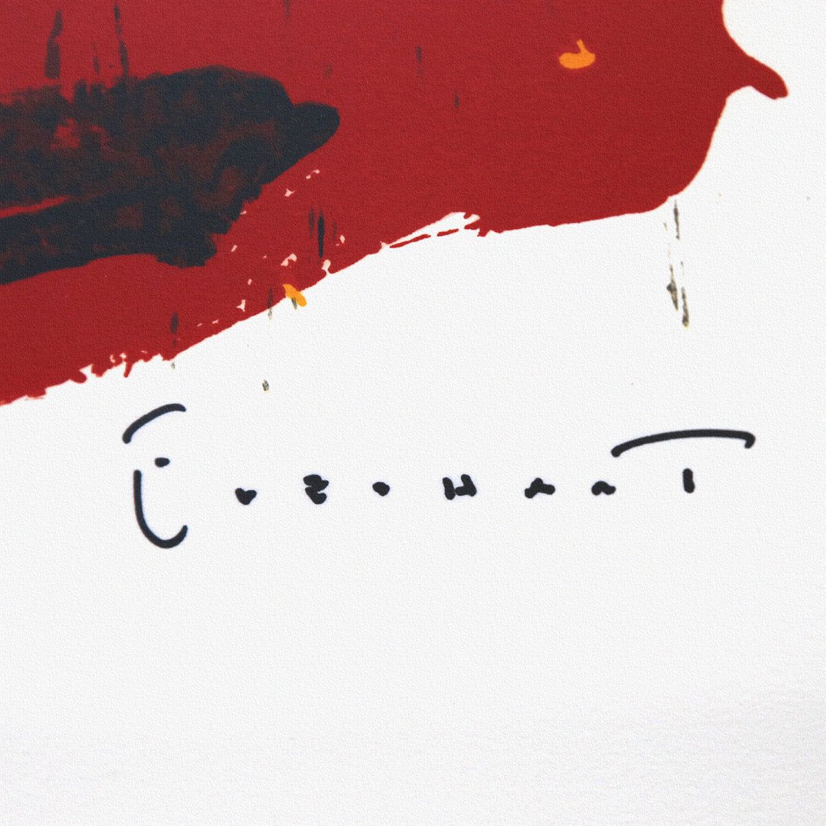 Tom Everhart- Hand Pulled Original Lithograph "Prada Puss"