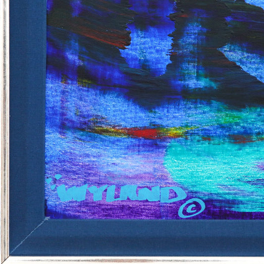 Wyland- Original Painting on Canvas "Abstract"