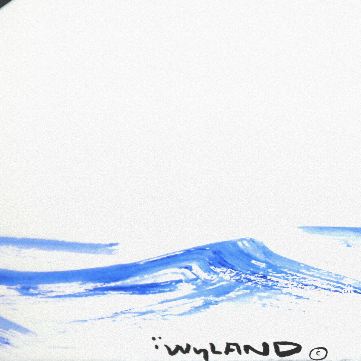 Wyland- Original Sumi Ink Painting "Whale Tail"
