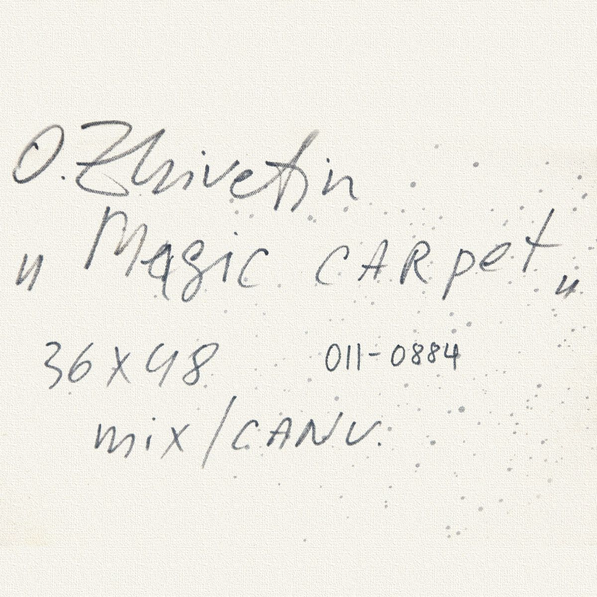 Oleg Zhivetin- Original Mixed Media on Canvas "Magic Carpet"