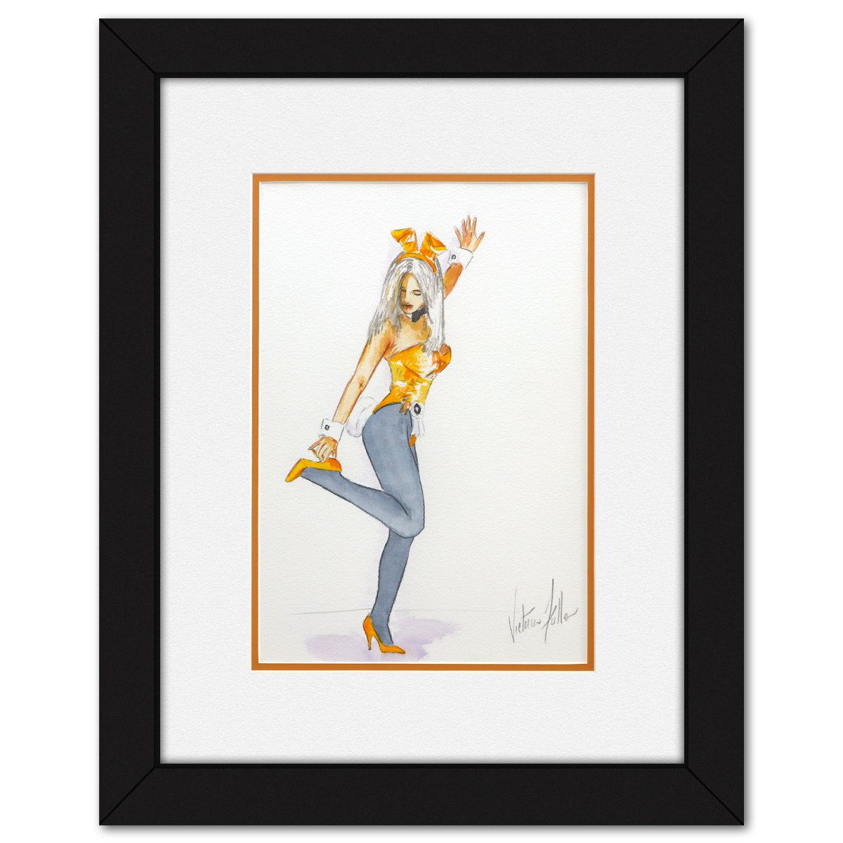 Victoria Fuller- Original Painting "Yellow Shoe"