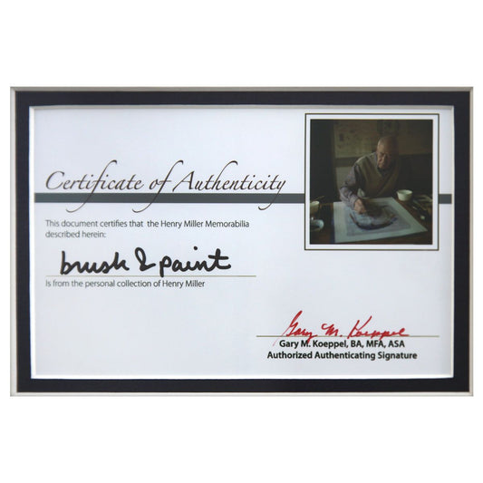 Henry Miller- Mixed Media Collage