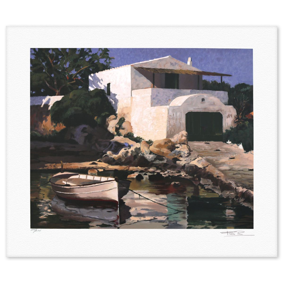 Poch Romeu- Silkscreen "Rincon de Biniancolla"