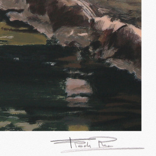 Poch Romeu- Silkscreen "Rincon de Biniancolla"