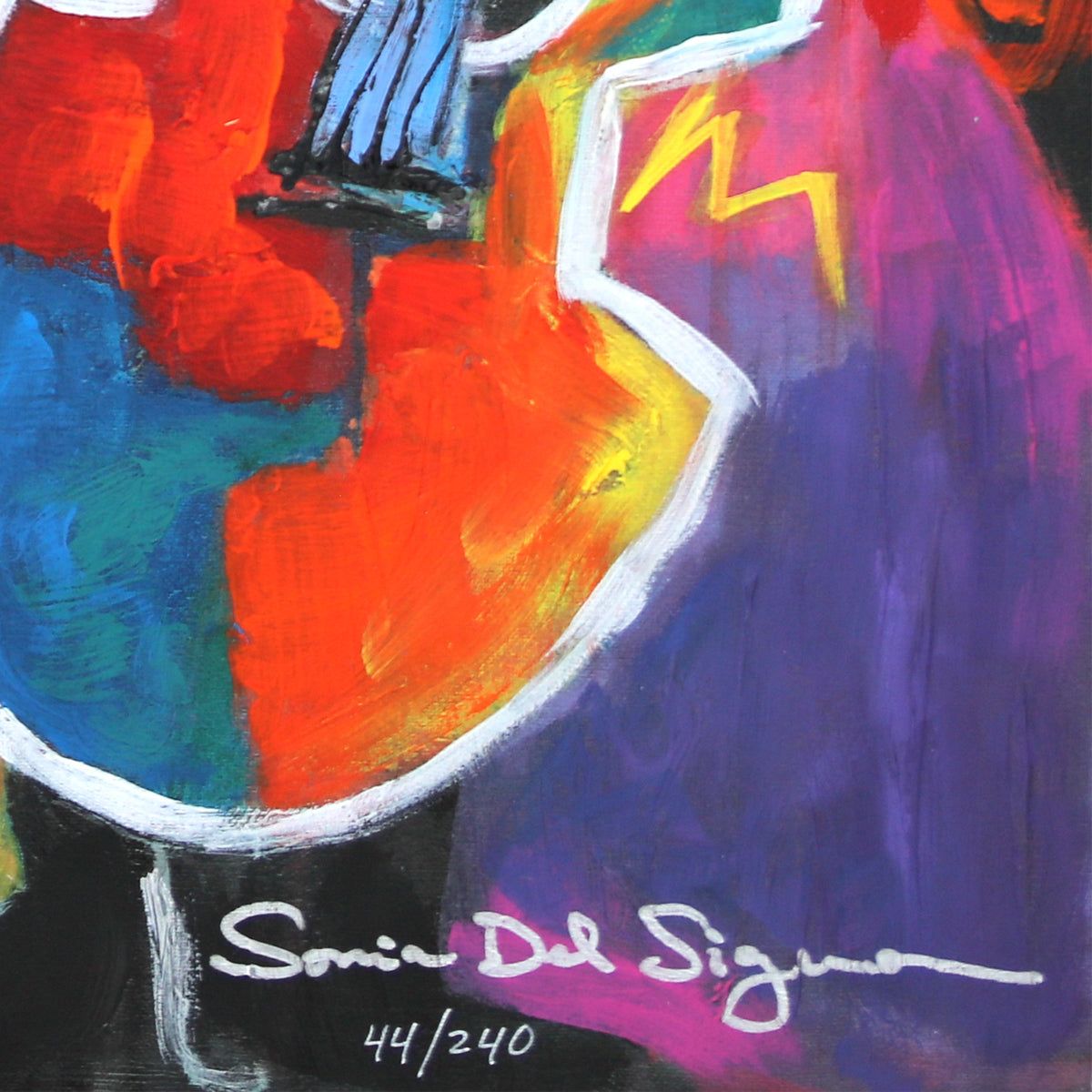 Sonia Del Signore- Serigraph "Artist's Life"