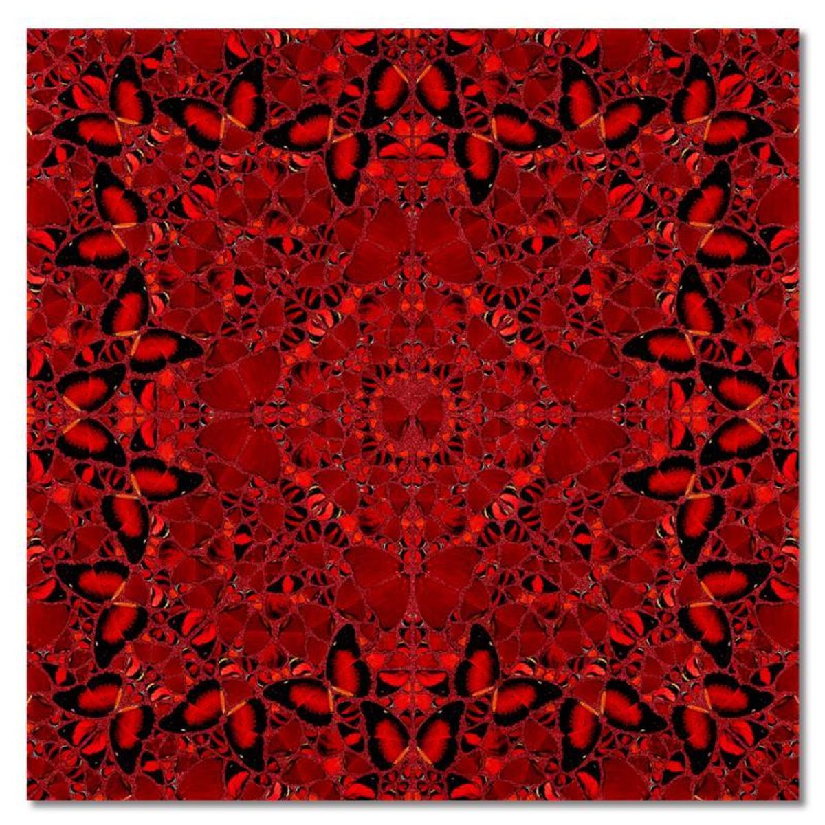 Damien Hirst- Mixed Media "The Empresses (H10-2 Nur Jahan)"