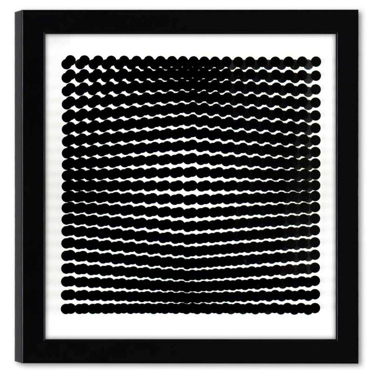 Victor Vasarely (1908-1997), "Trois Dimensions Optique de la serie Cinetiques (Set of 8)" Framed 1973 Dimensional Art with Letter of Authenticity