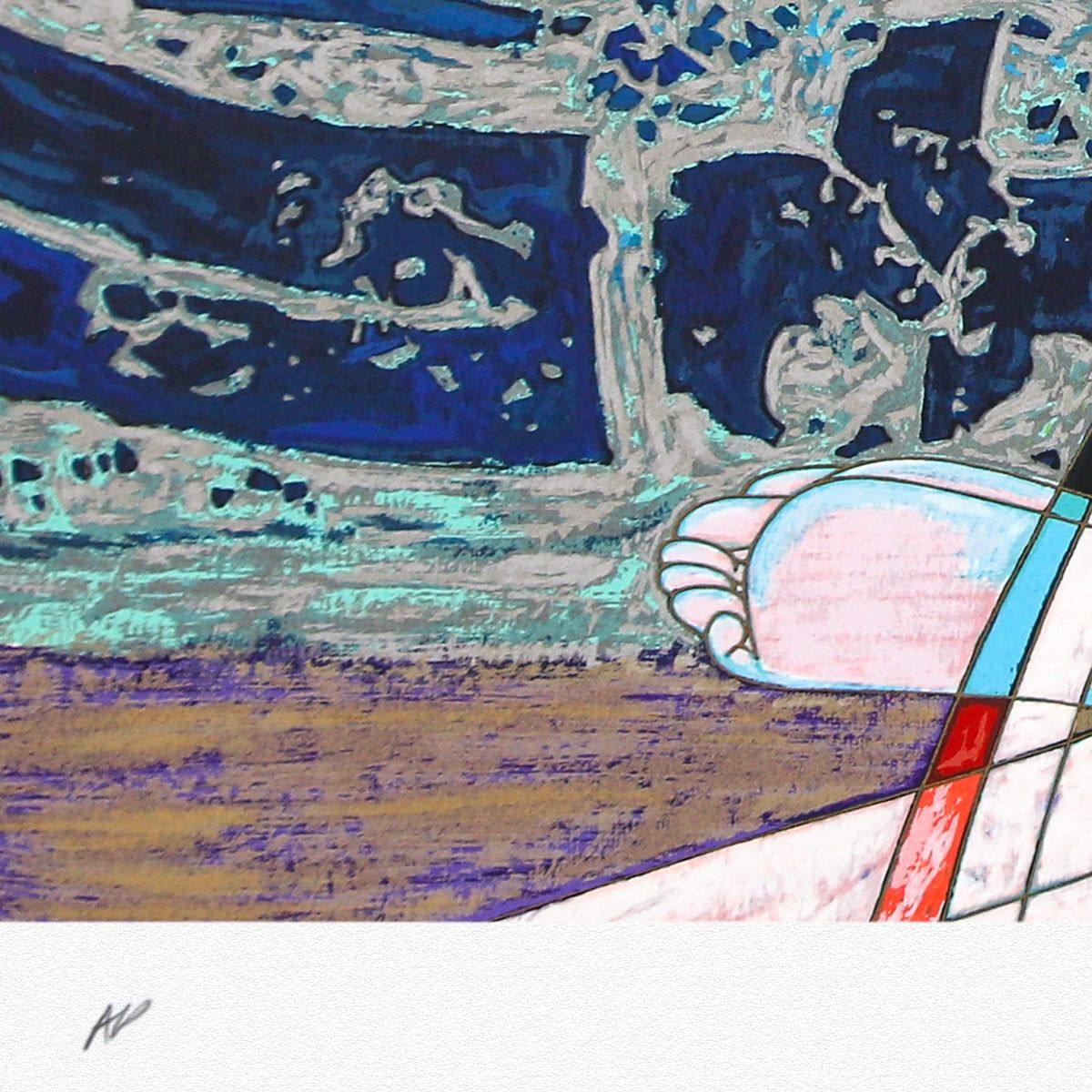 Ting Kuang- Silkscreen "Sun of Phoenix"