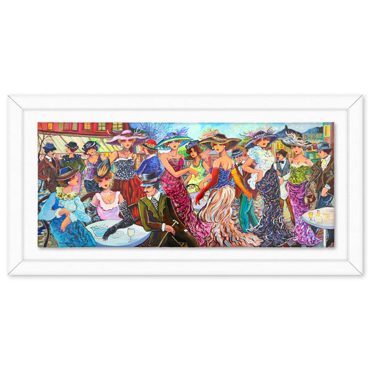 Patricia Govezensky- Original Watercolor "Dancing Spirits"
