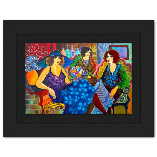 Patricia Govezensky- Original Watercolor "Expressions of Joy"