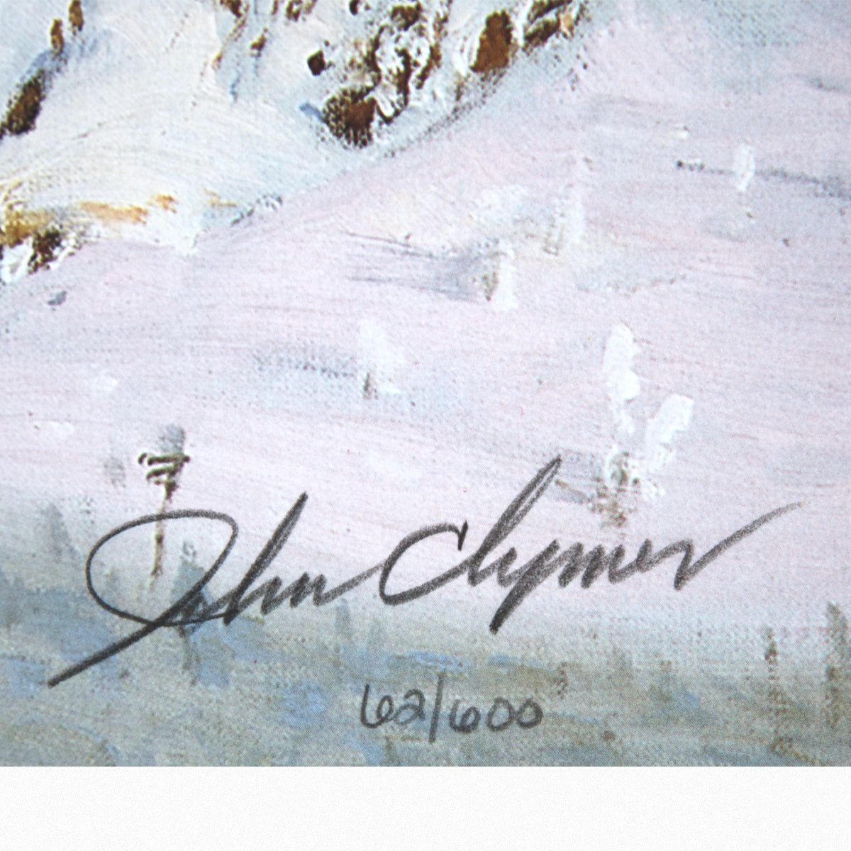 John Clymer- Offset Lithograph "Marie Dorion Escape 1814"