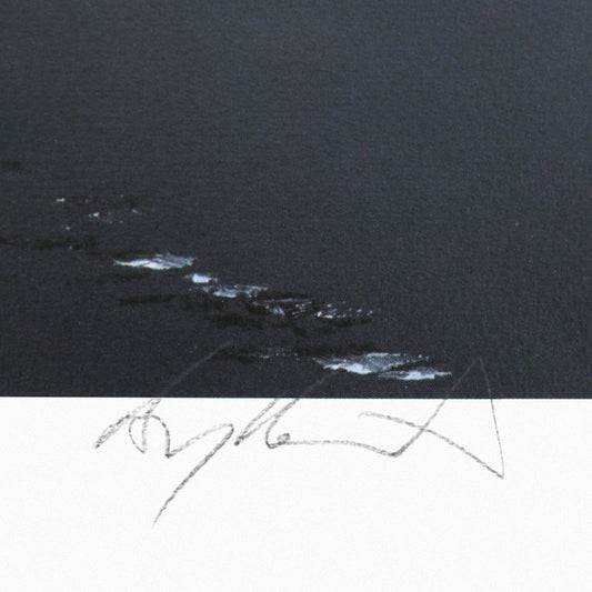 Roy Kerswill- Offset Lithograph "First Snow"