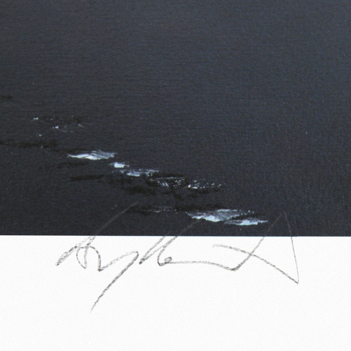 Roy Kerswill- Offset Lithograph "First Snow"