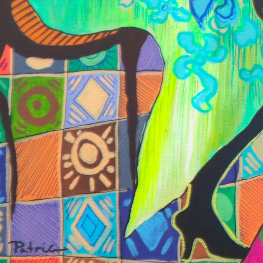 Patricia Govezensky- Original Watercolor "Echoes of Urban Light"