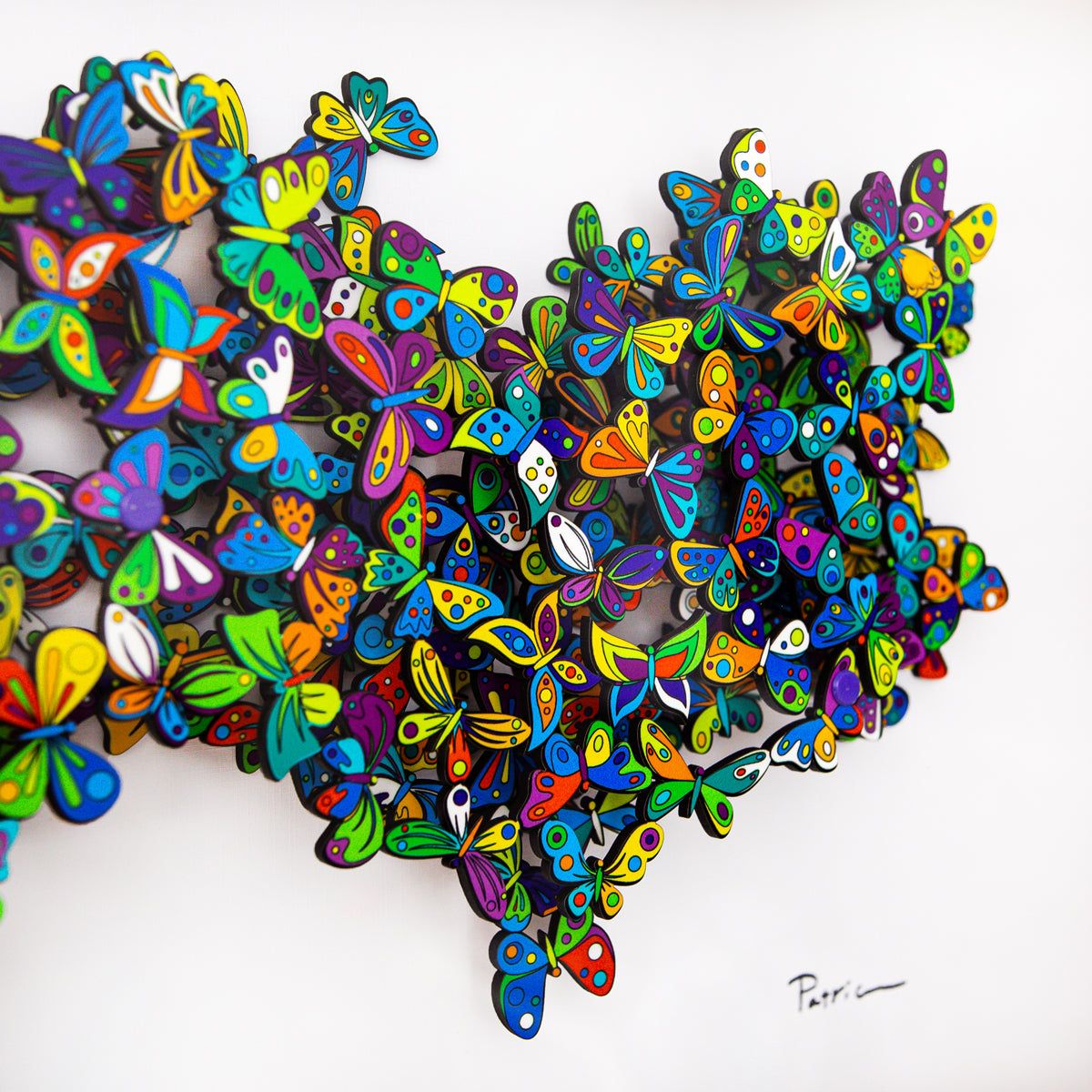 Patricia Govezensky- 3D Multilayered Woodcut "Tide"