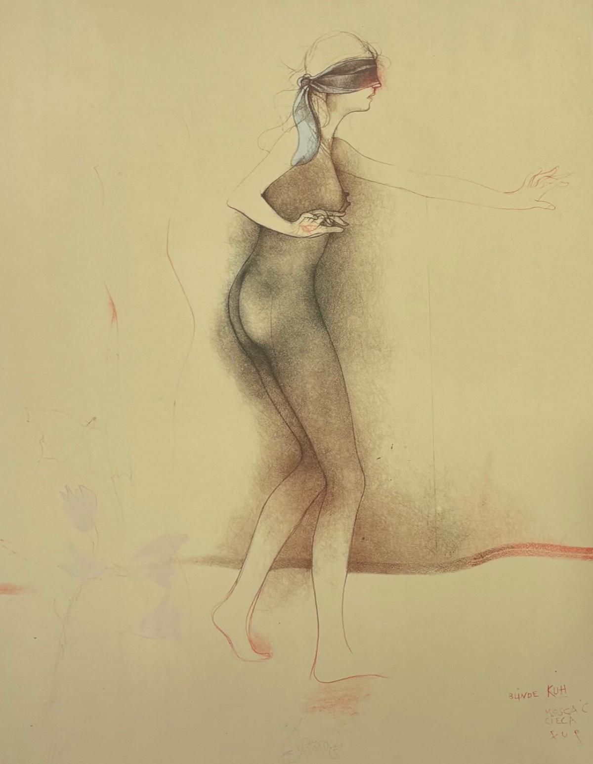 BRUNO BRUNI- Lithograph on paper