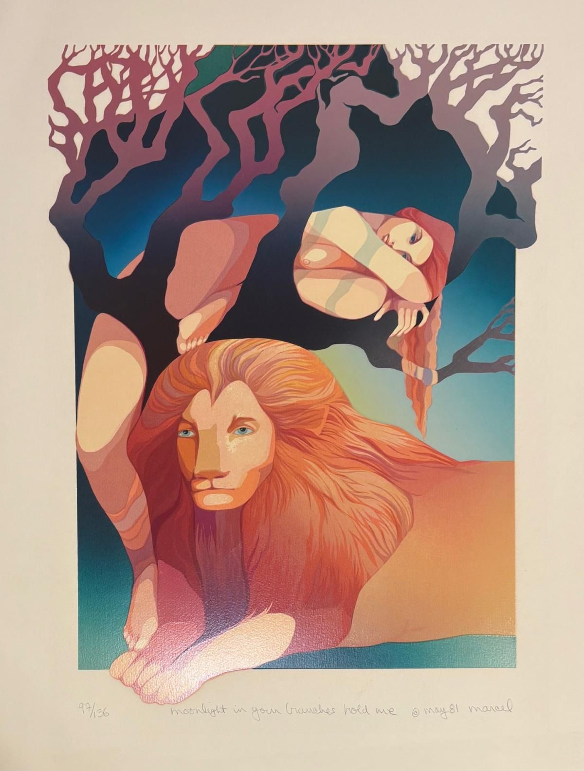 Marcel- Lithograph on paper