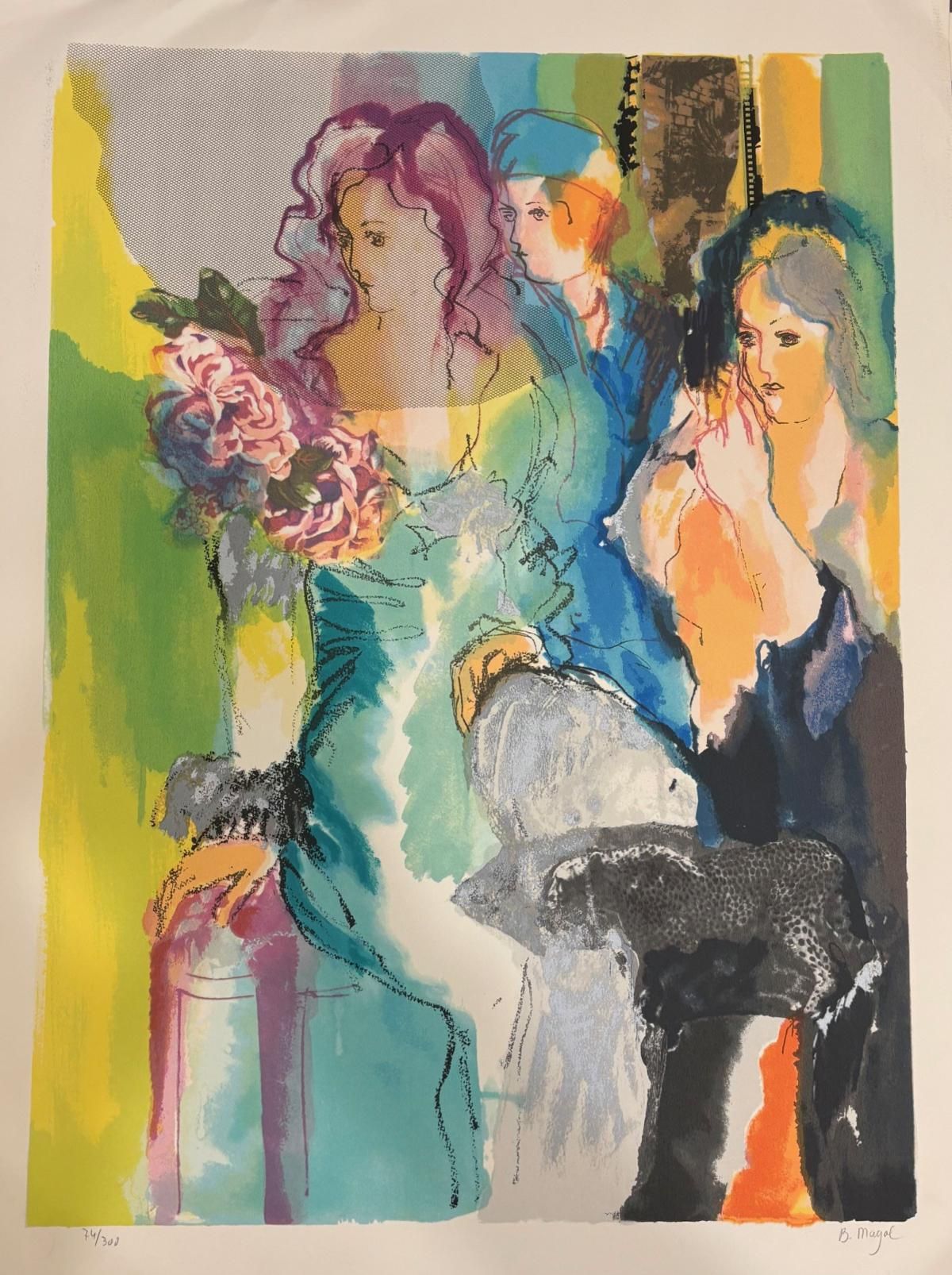 Batia Magal- Lithograph on paper