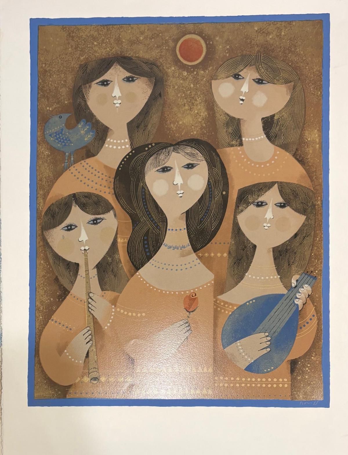 Sammy Briss- Lithograph on paper